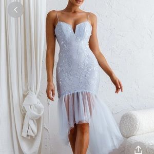 BRAND NEW Baby blue dress